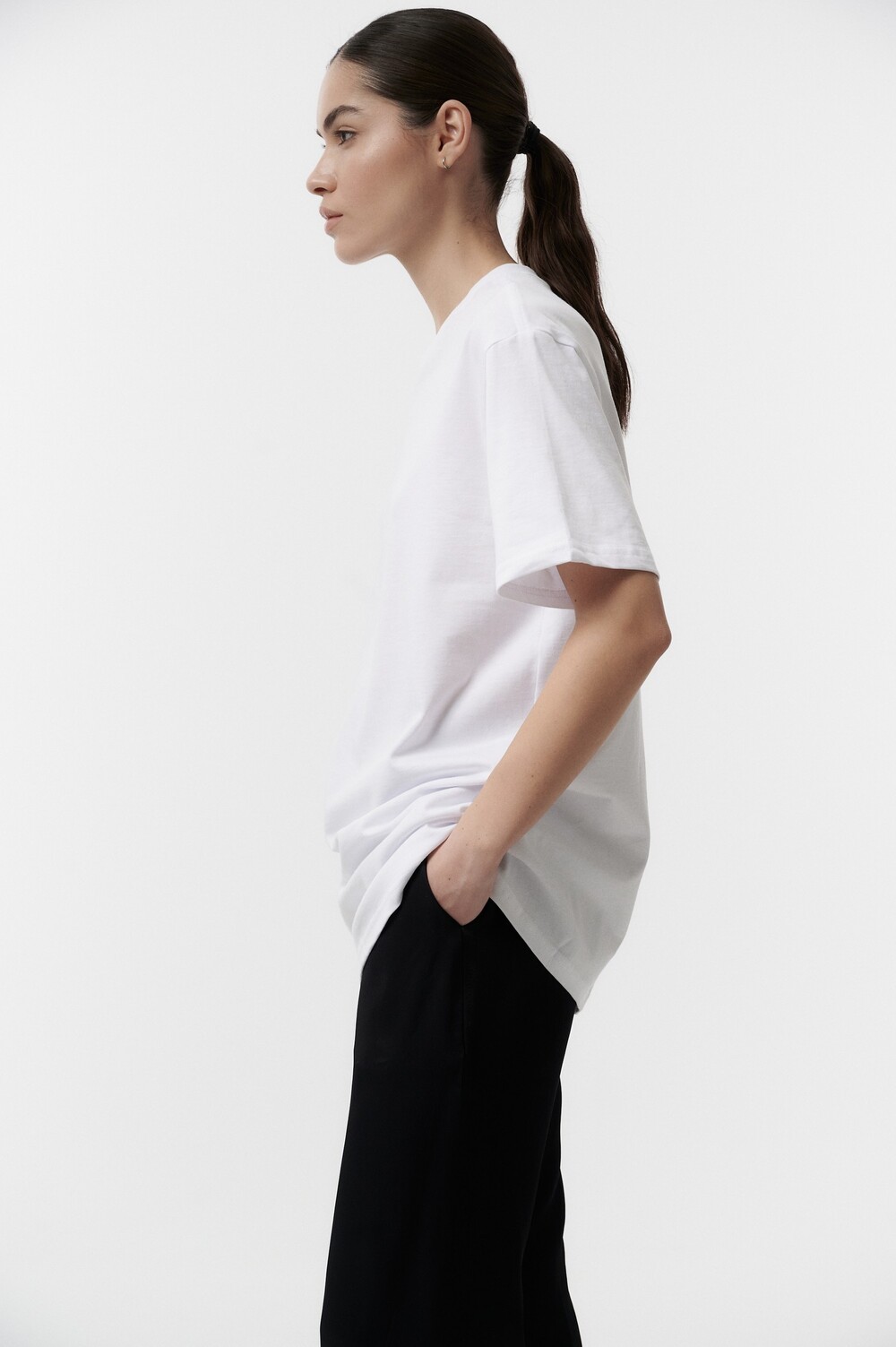 Basic white T-shirt